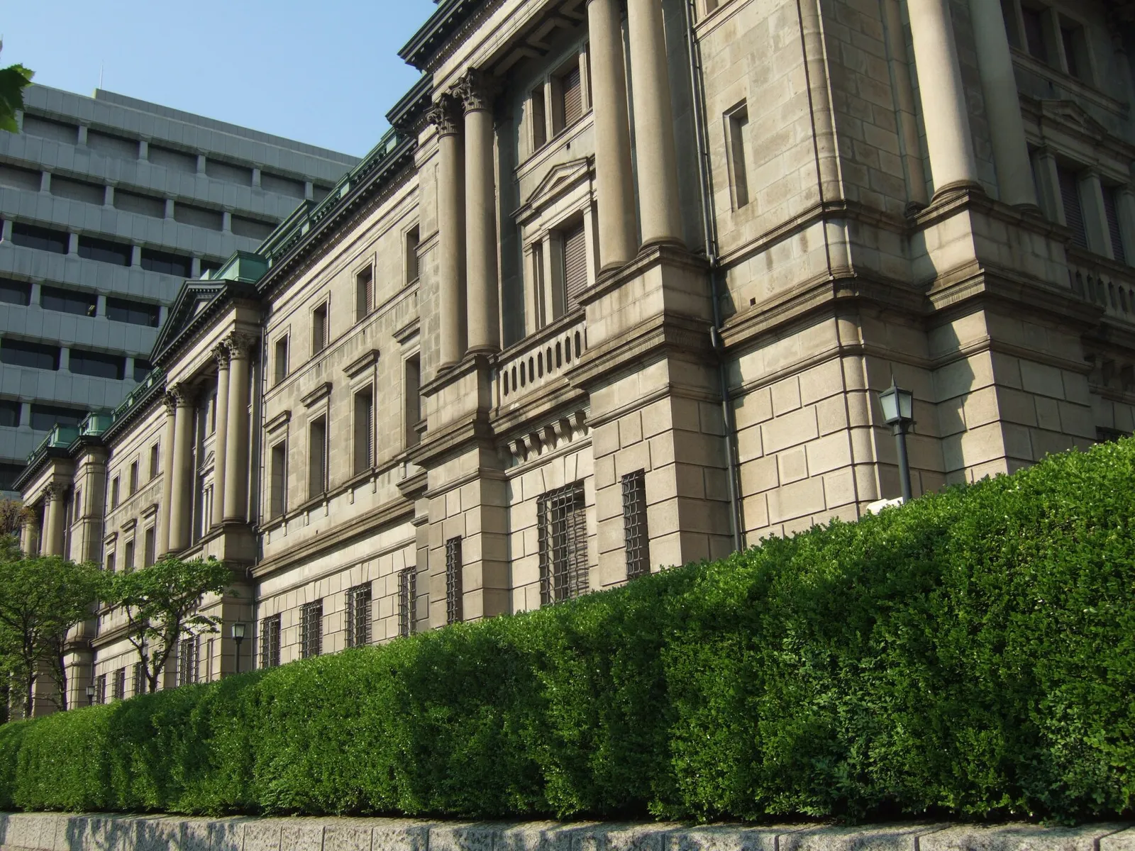 The Bank of Japan headquarters in Tokyo