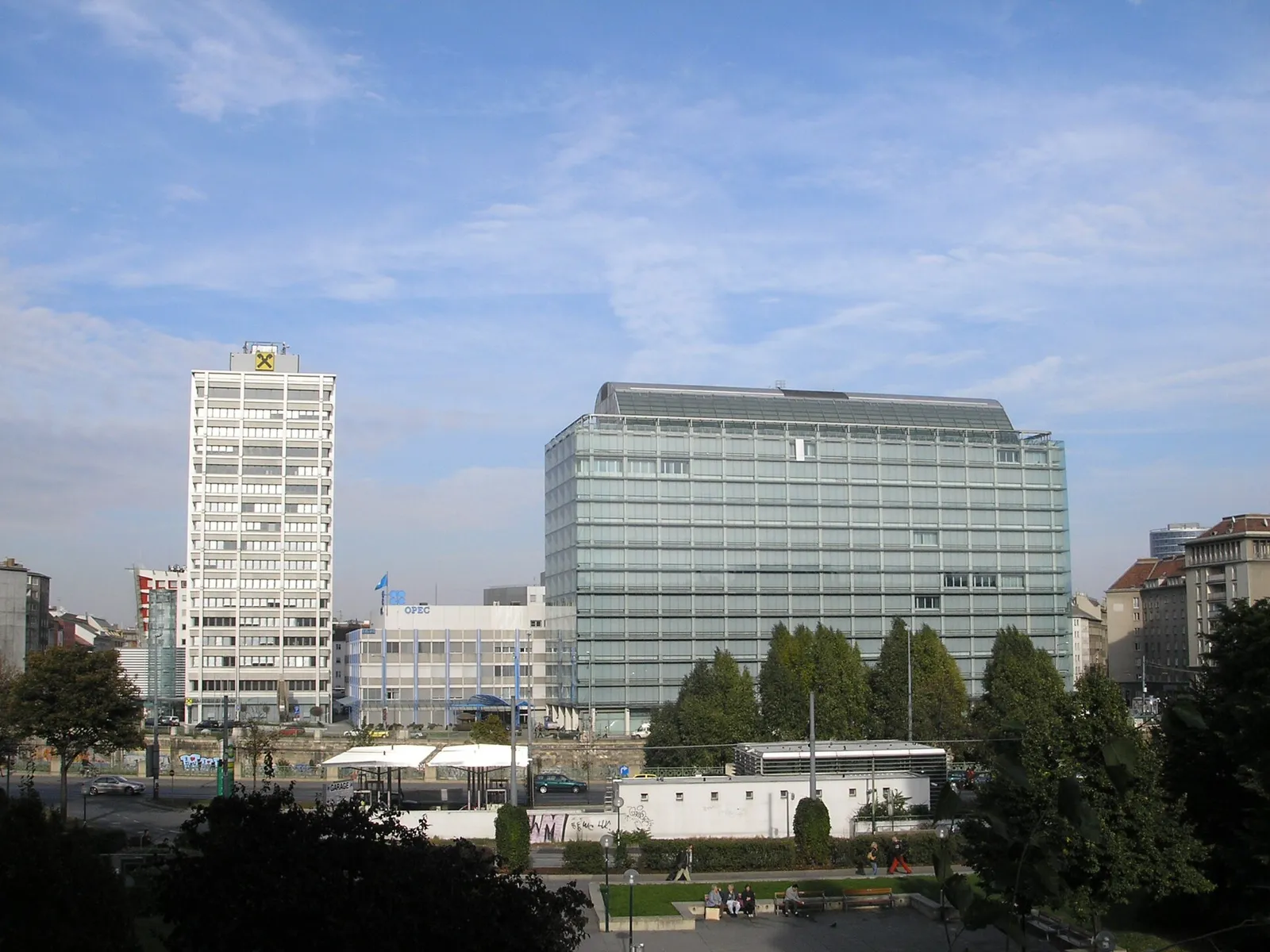 The OPEC headquarters building in Vienna