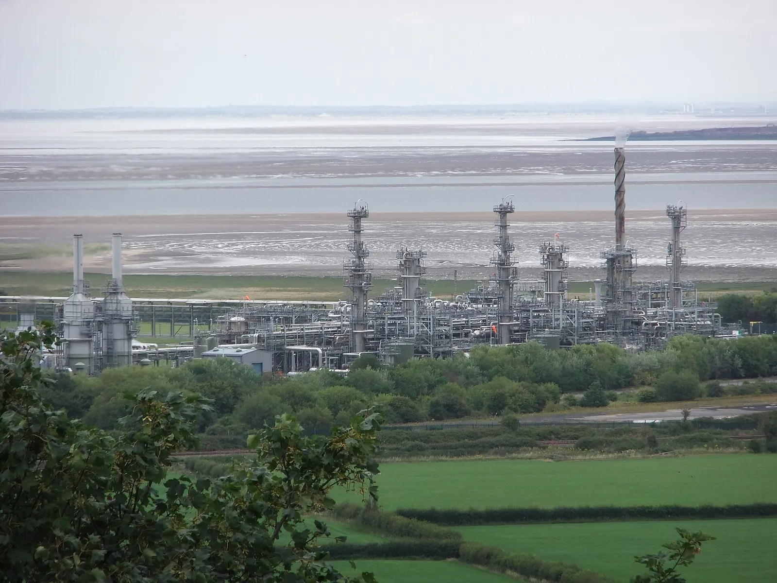 A natural gas processing terminal