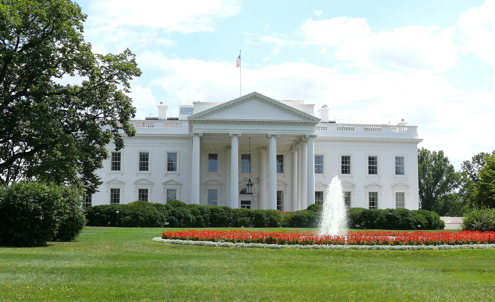 The North Facade of the White House