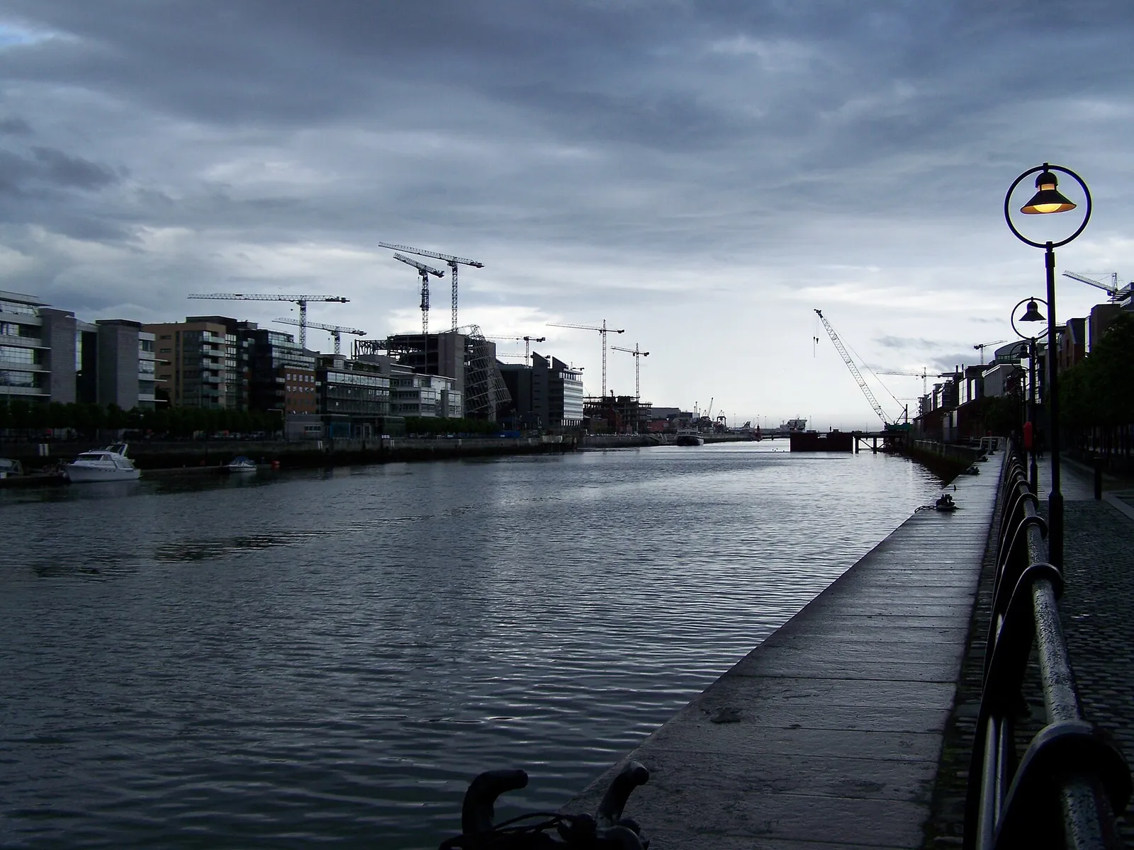 The Dublin docklands, home to the Irish offices of many US multinationals