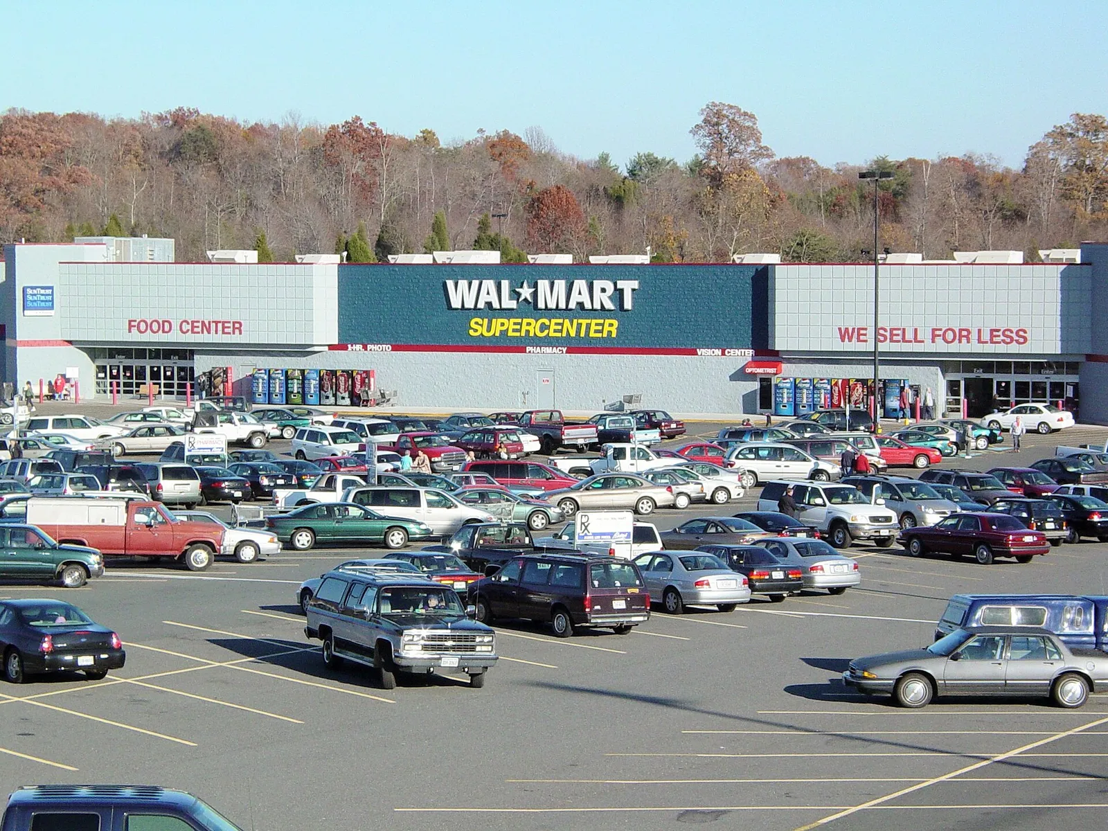 A Walmart store exterior