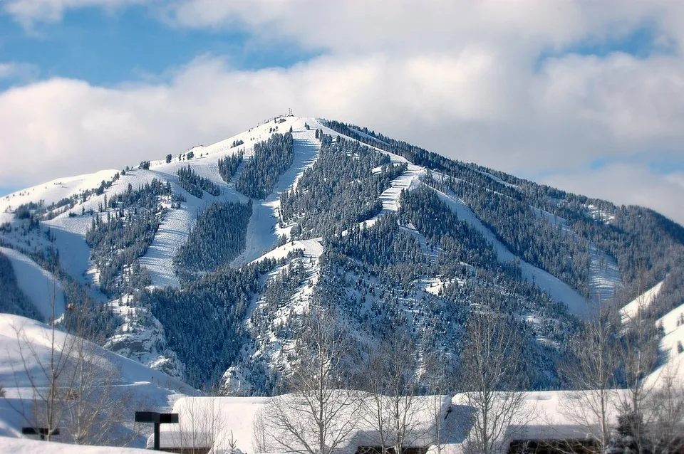 Bald Mountain at the Sun Valley resort in Idaho