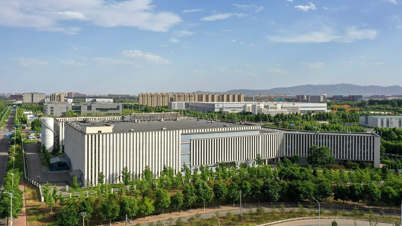 A large data center complex