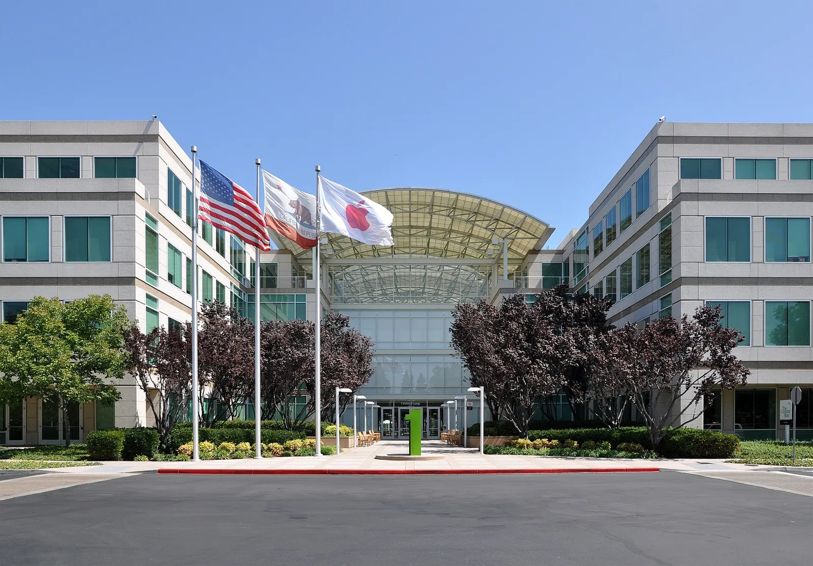 Apple's headquarters in Cupertino, California