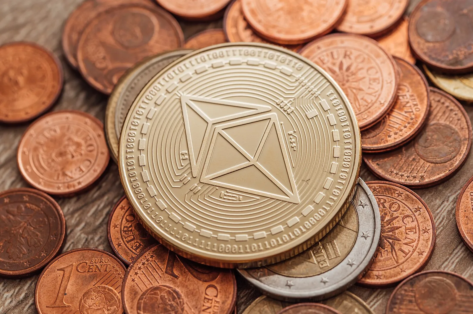 A physical Ethereum token