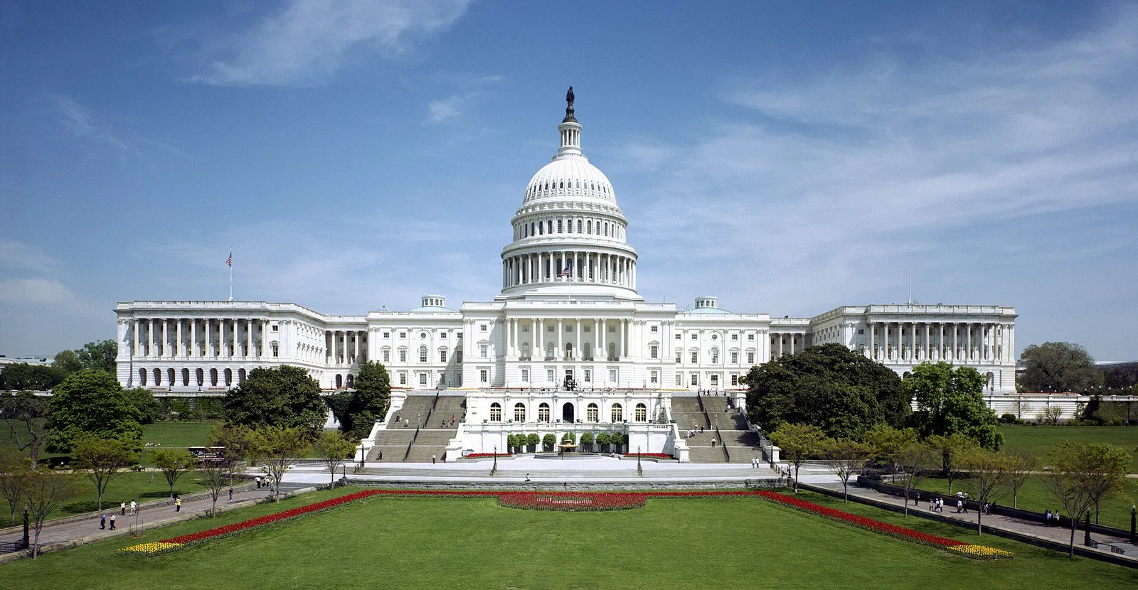 The west front of the United States Capitol in Washington, D.C.