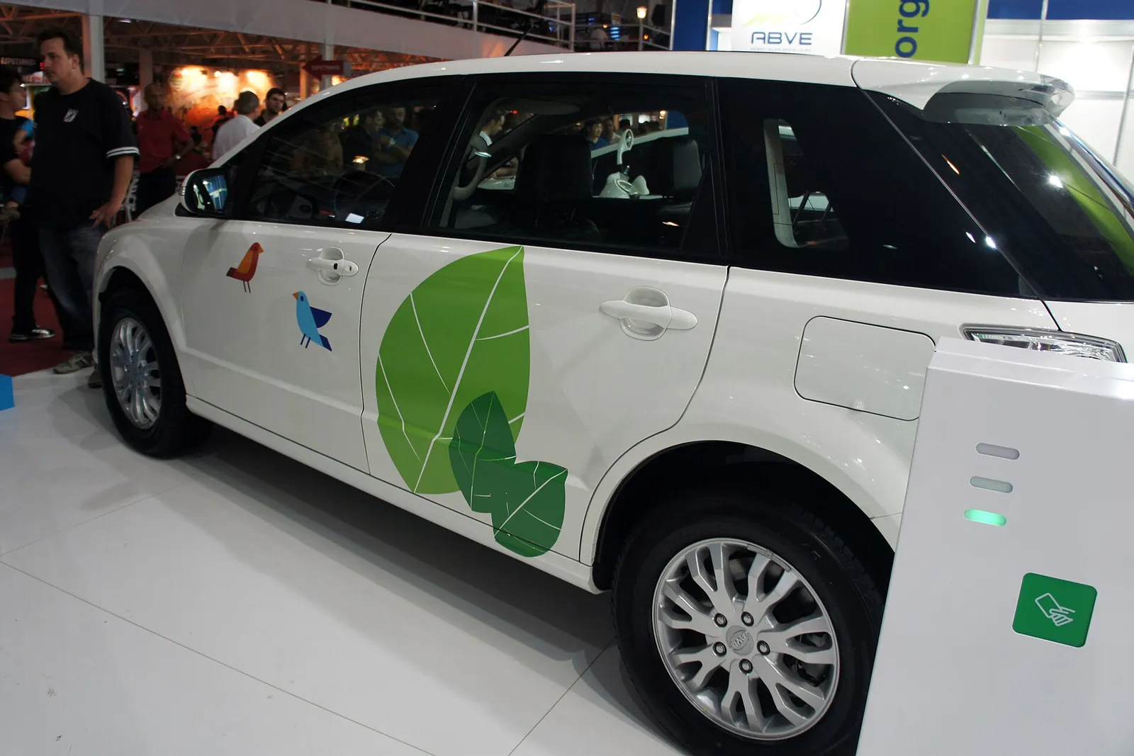 A BYD electric vehicle