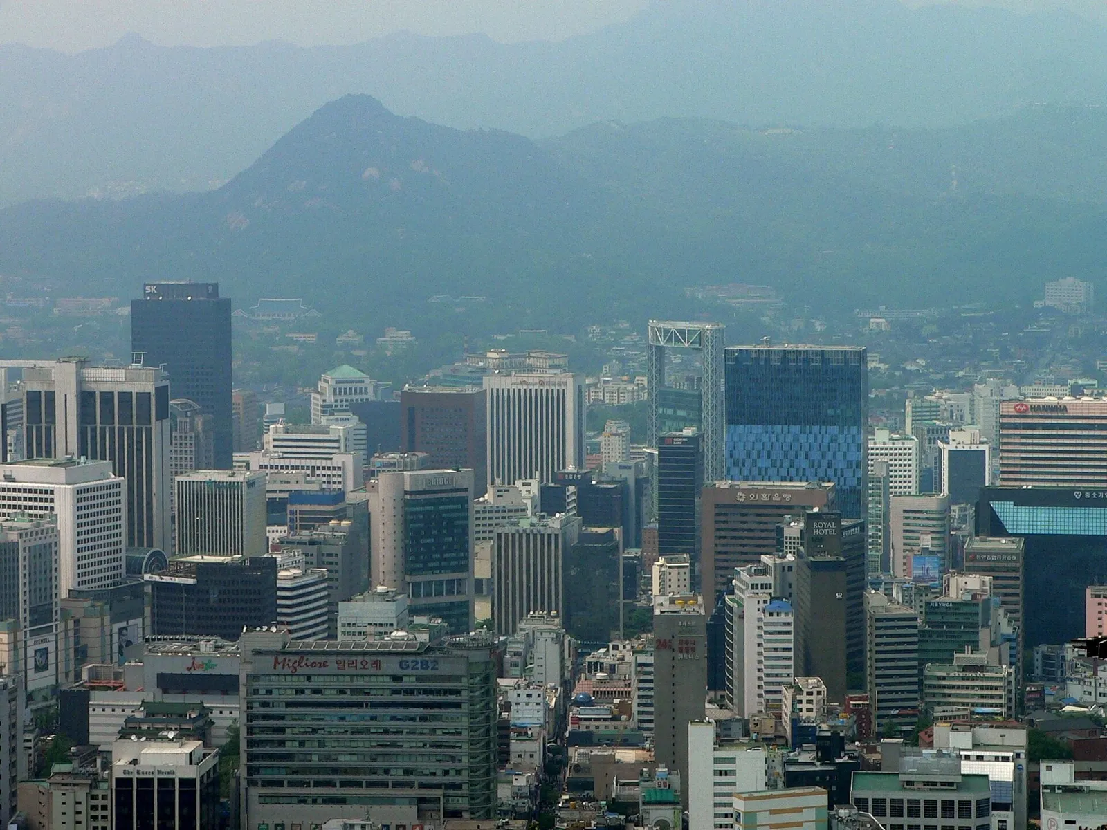 Downtown Seoul, South Korea
