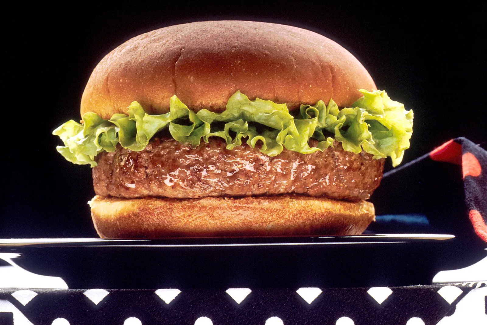 A hamburger