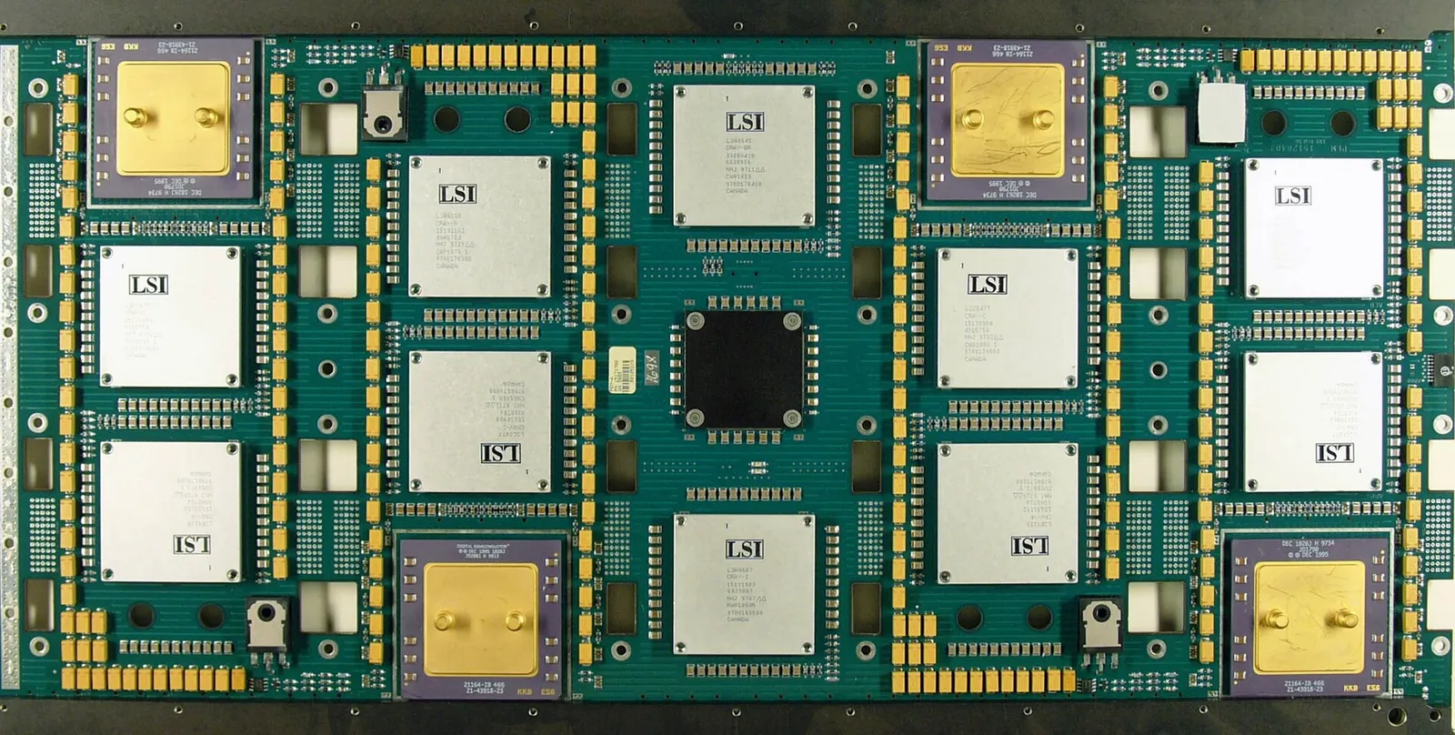 A computer processor board