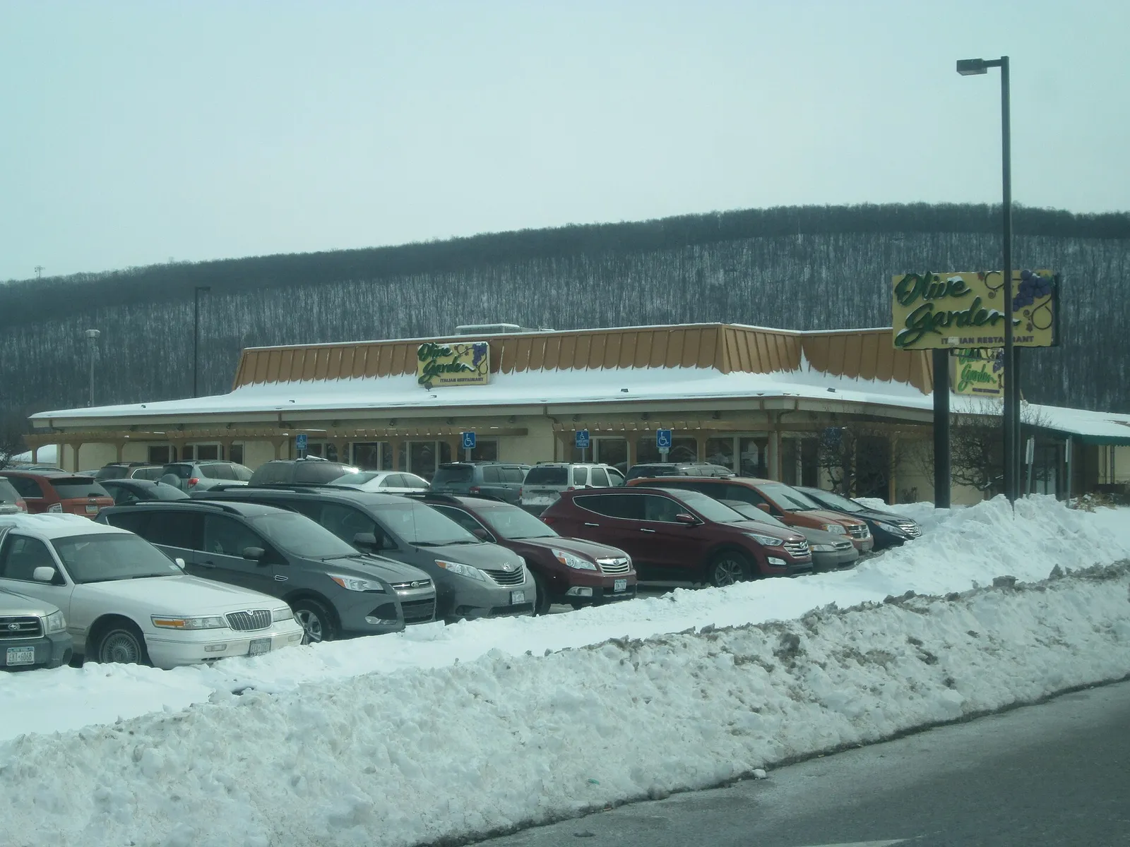 An Olive Garden restaurant