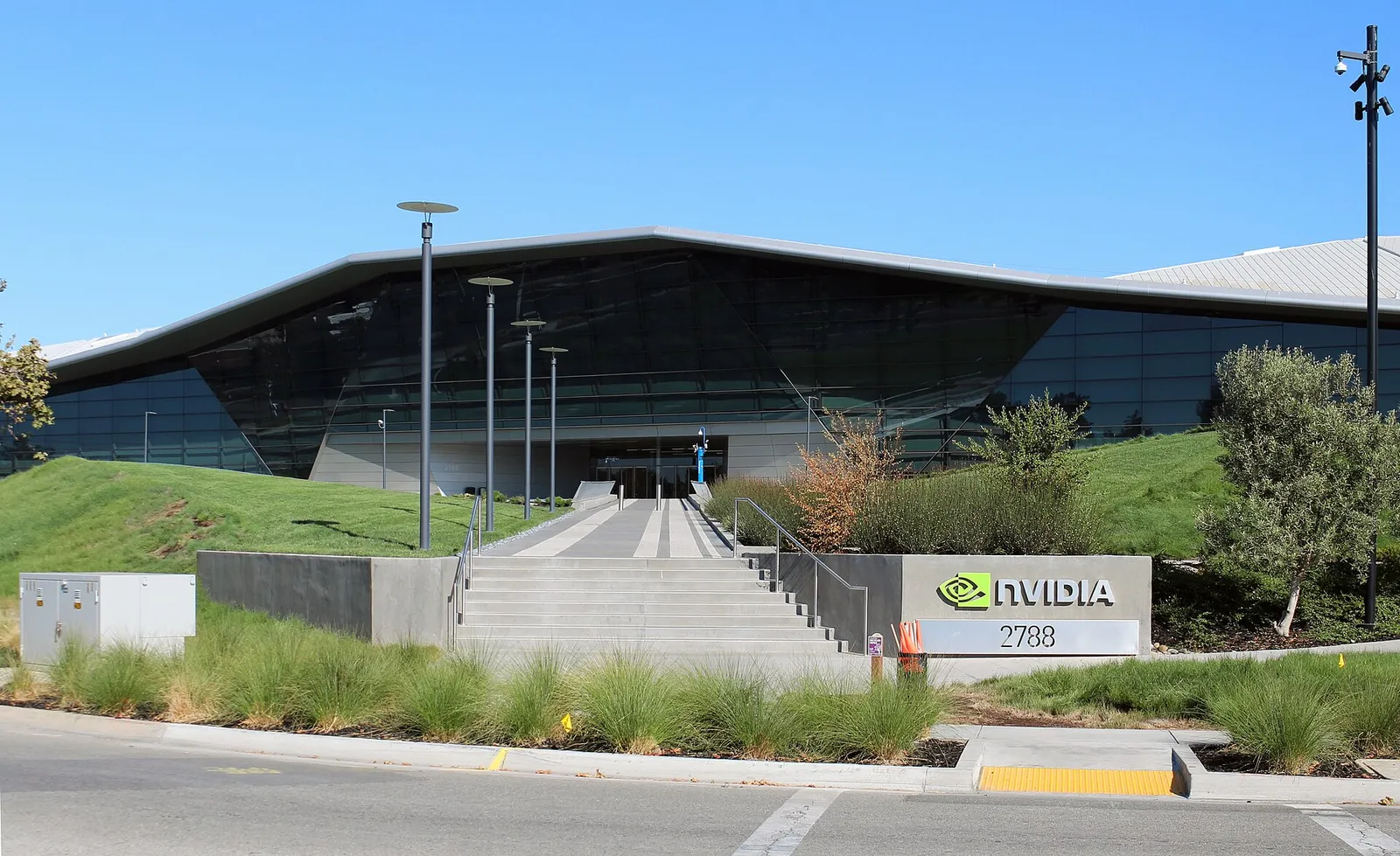 Nvidia's headquarters in Santa Clara, California