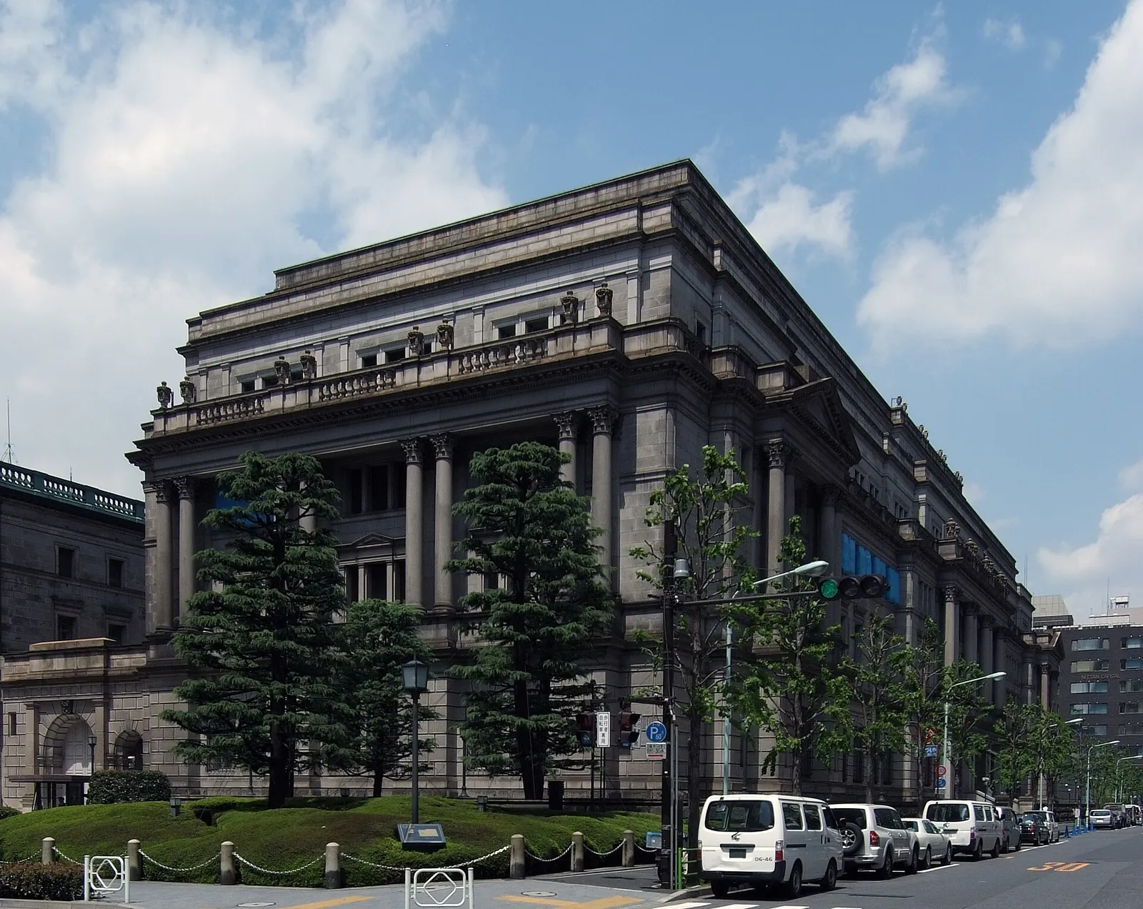 The Bank of Japan headquarters in Tokyo