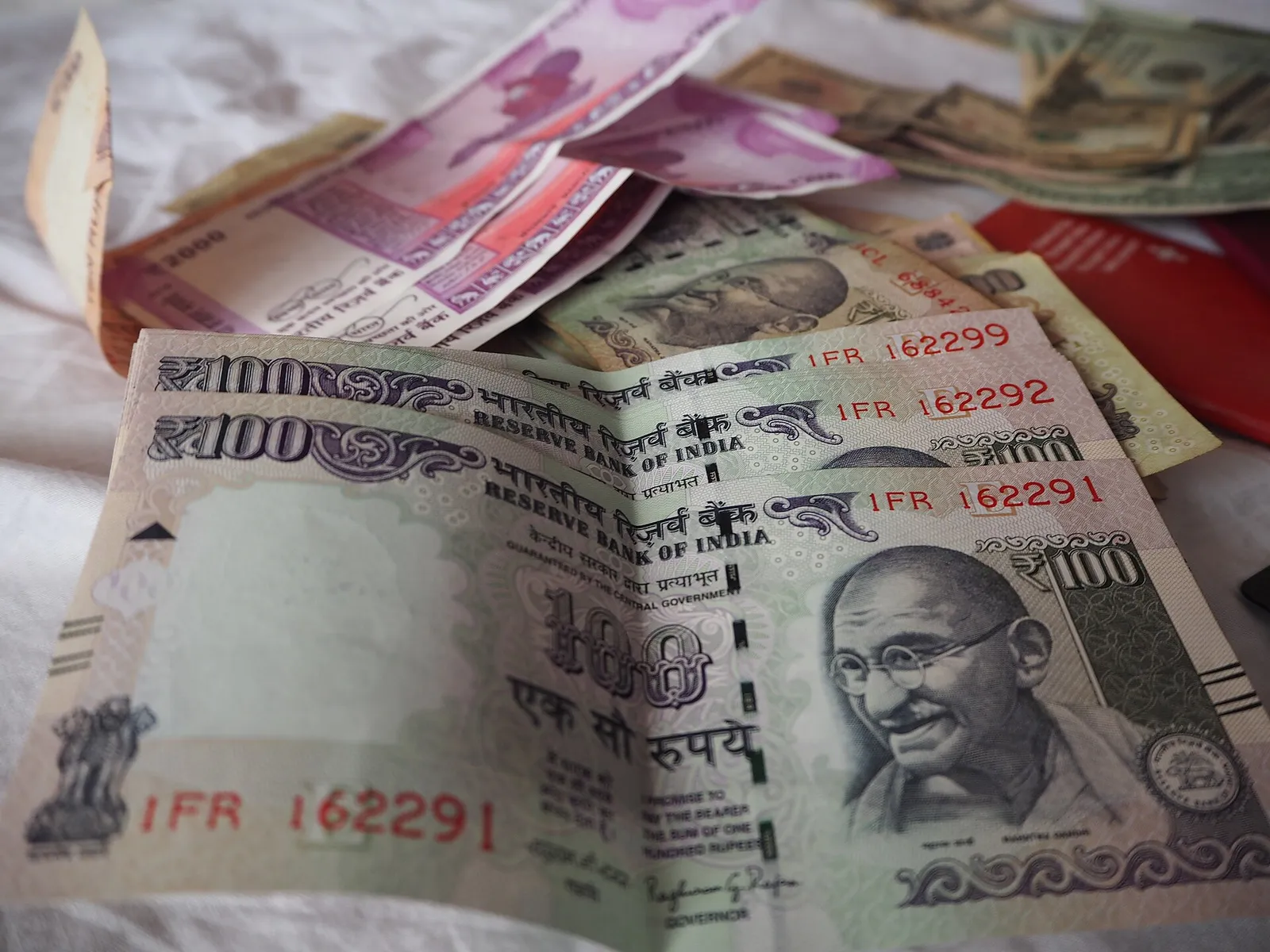 Indian rupee banknotes