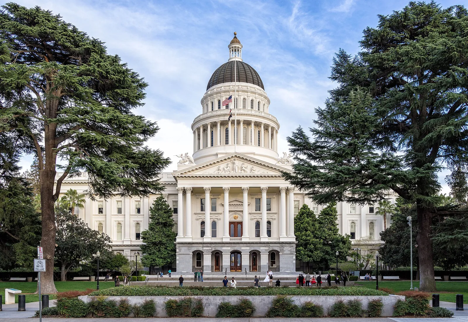 The California State Capitol in Sacramento