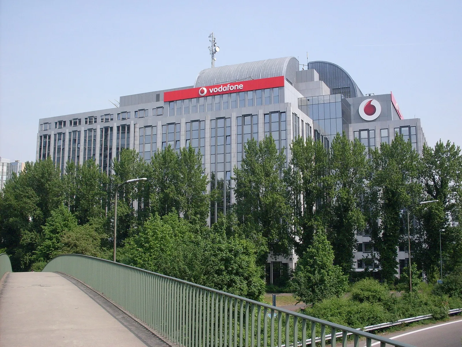 A Vodafone office building