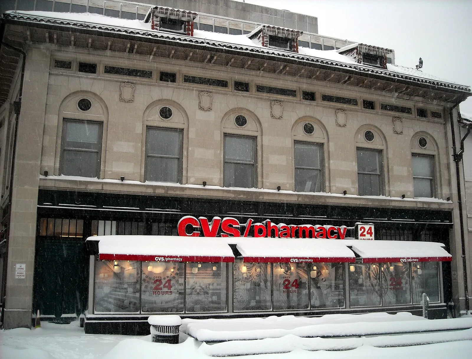 A CVS Pharmacy storefront