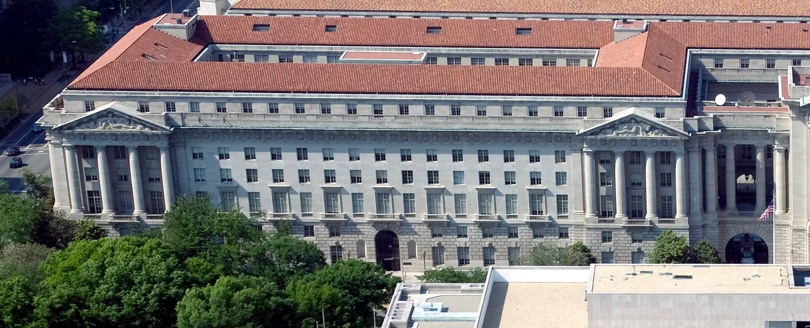 The U.S. Department of Labor building in Washington