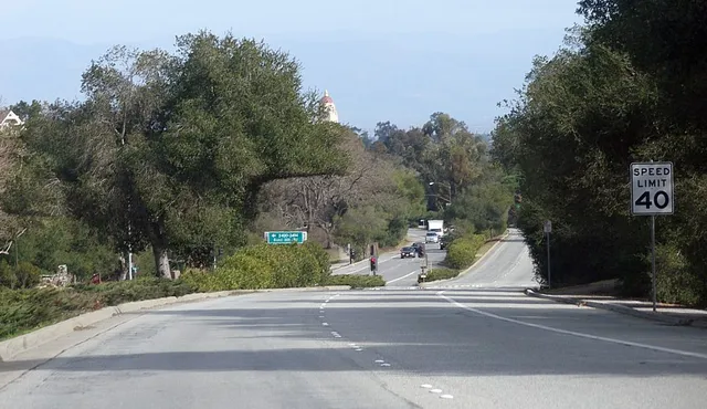 Sand Hill Road in Menlo Park, home to many venture firms