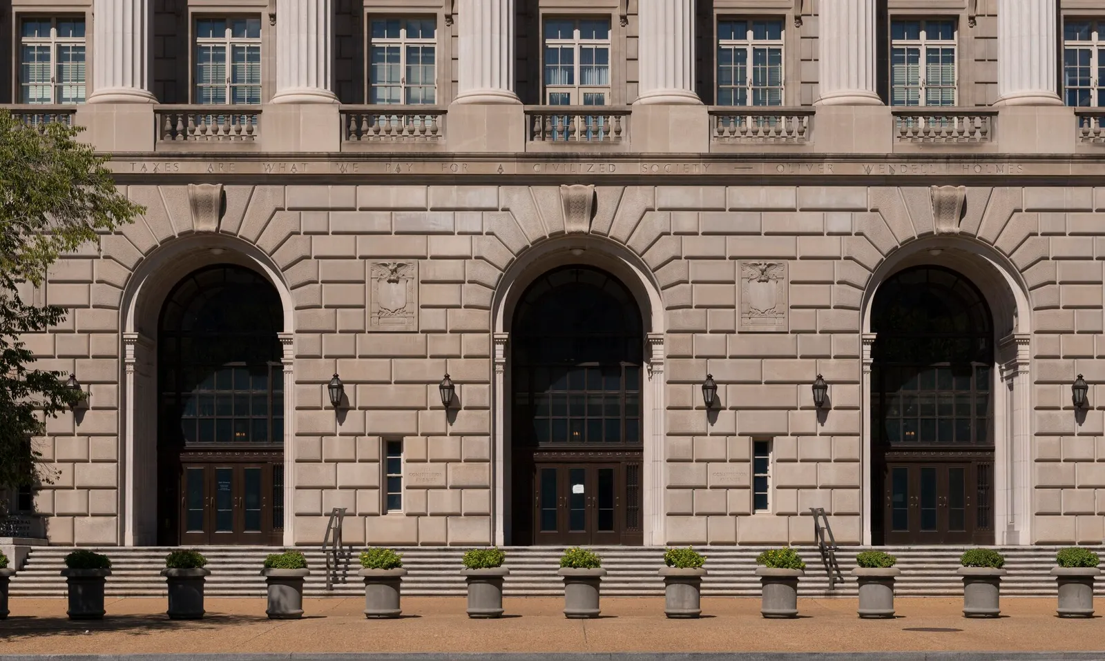 The Internal Revenue Service building in Washington, D.C.