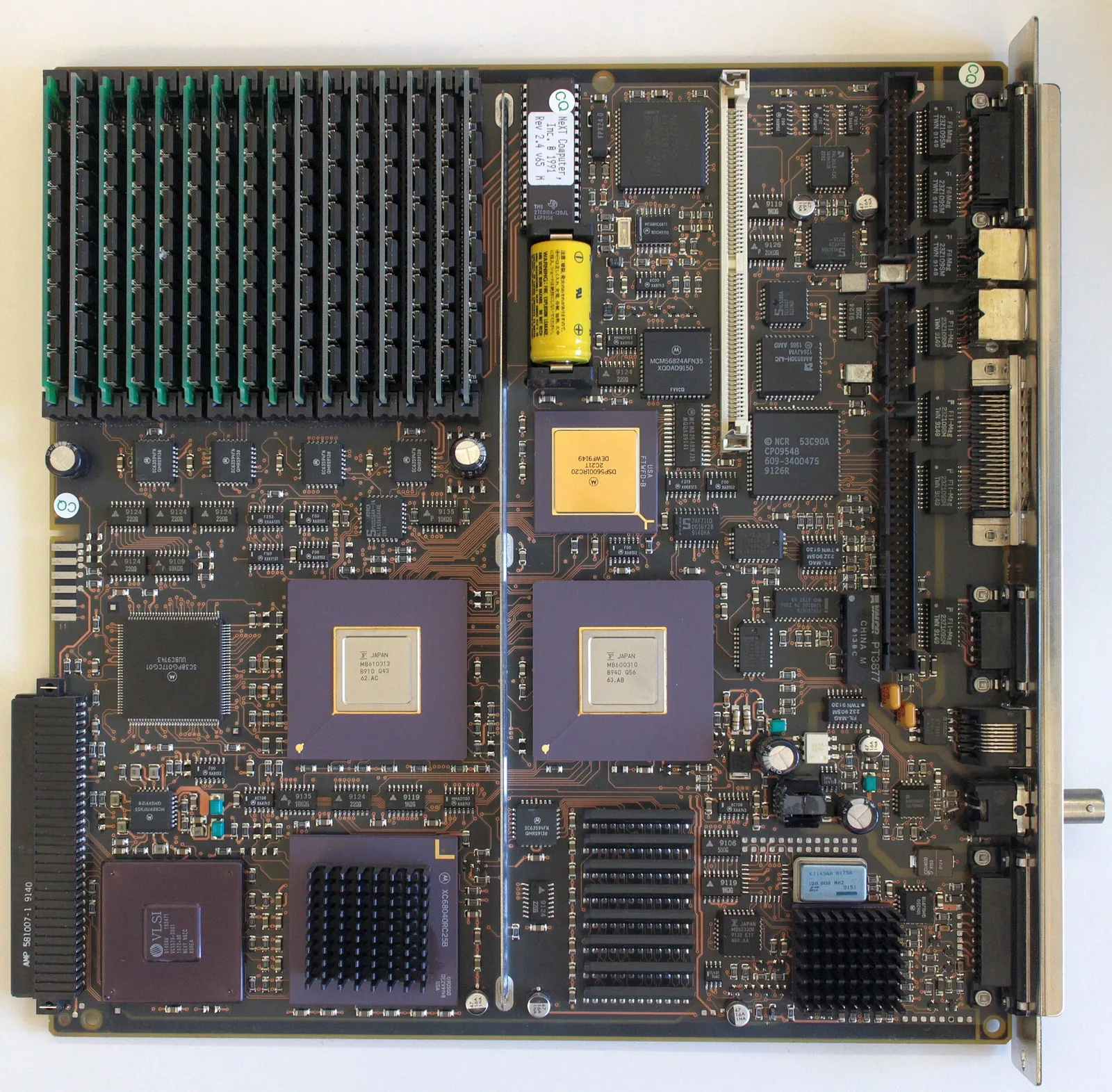 A computer motherboard
