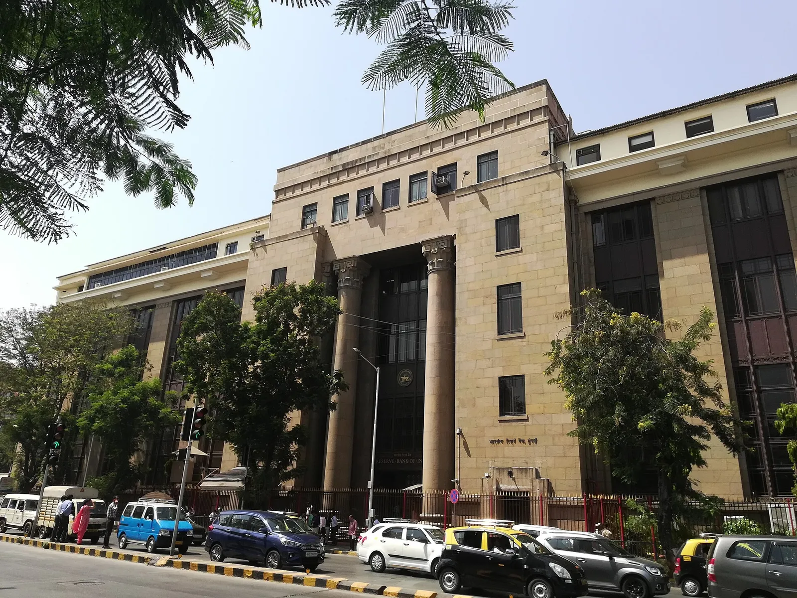 The Reserve Bank of India building in Mumbai