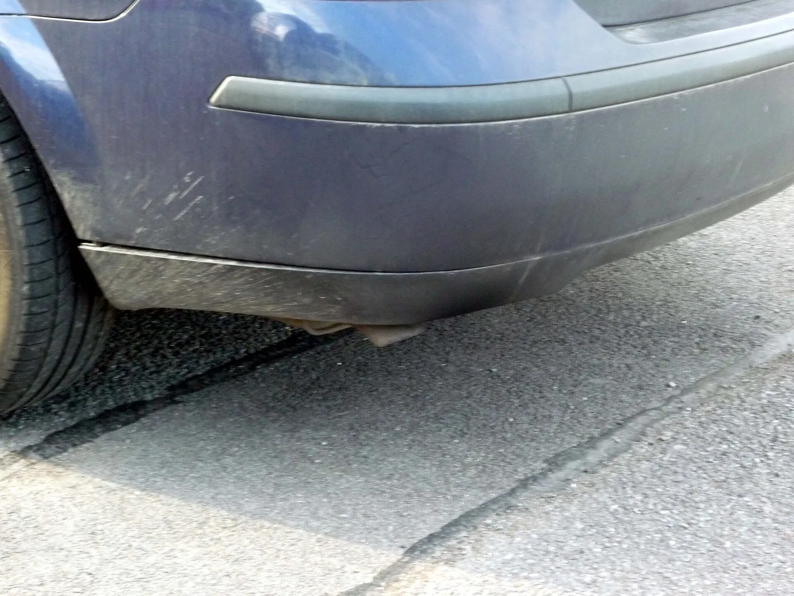 Exhaust emissions from a car tailpipe