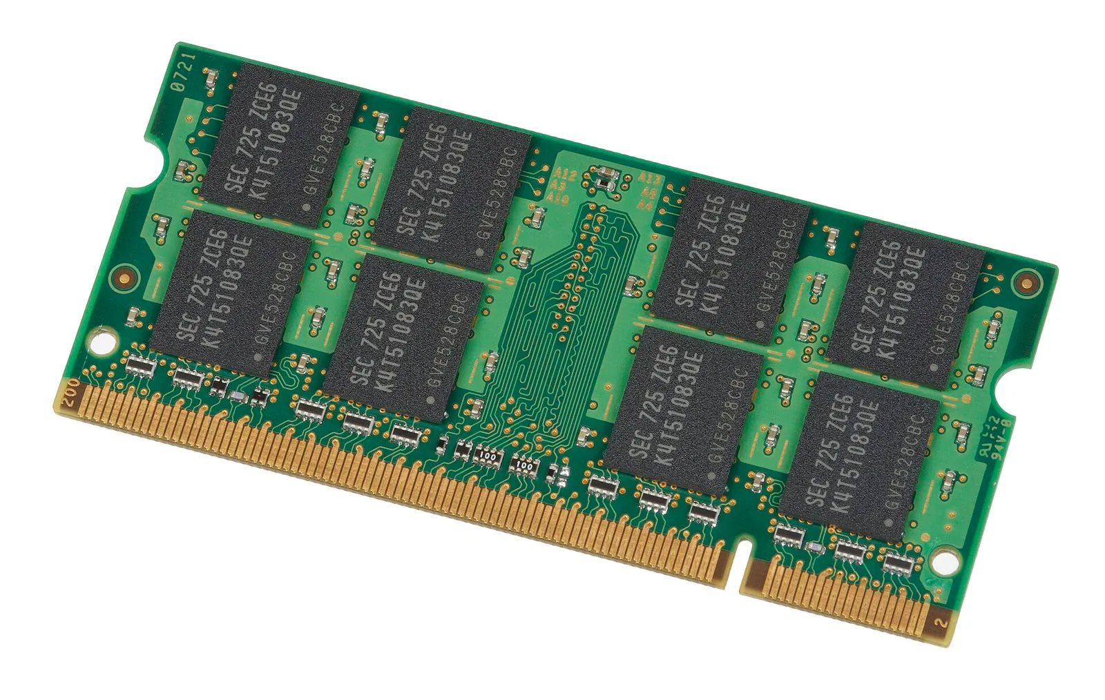 A computer memory (DRAM) module