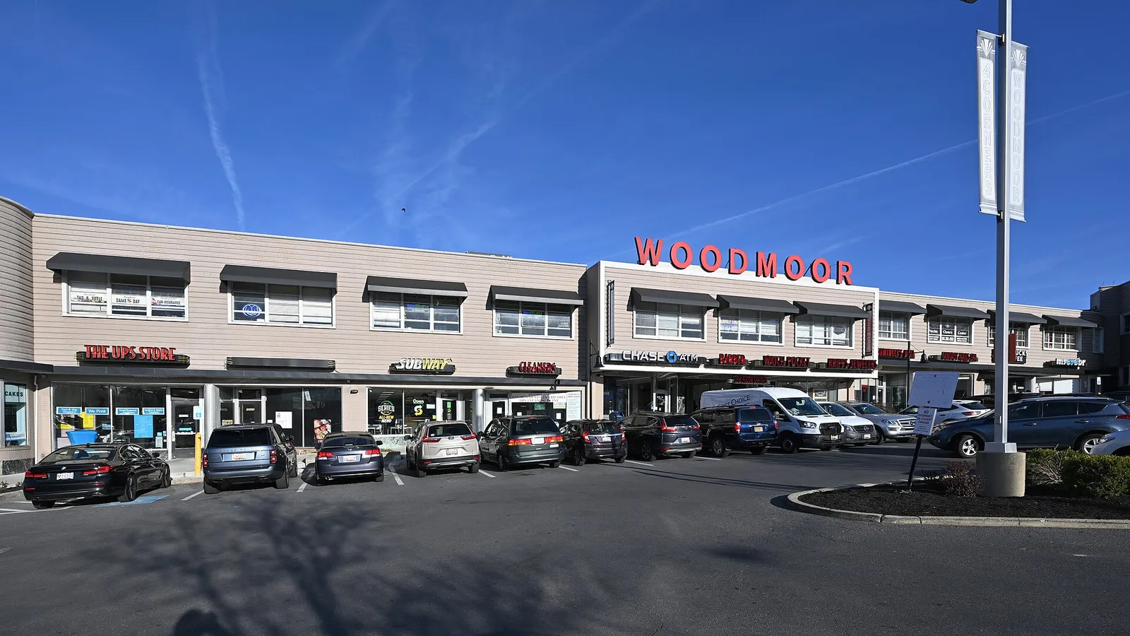 A neighborhood shopping center, a typical retail-REIT property