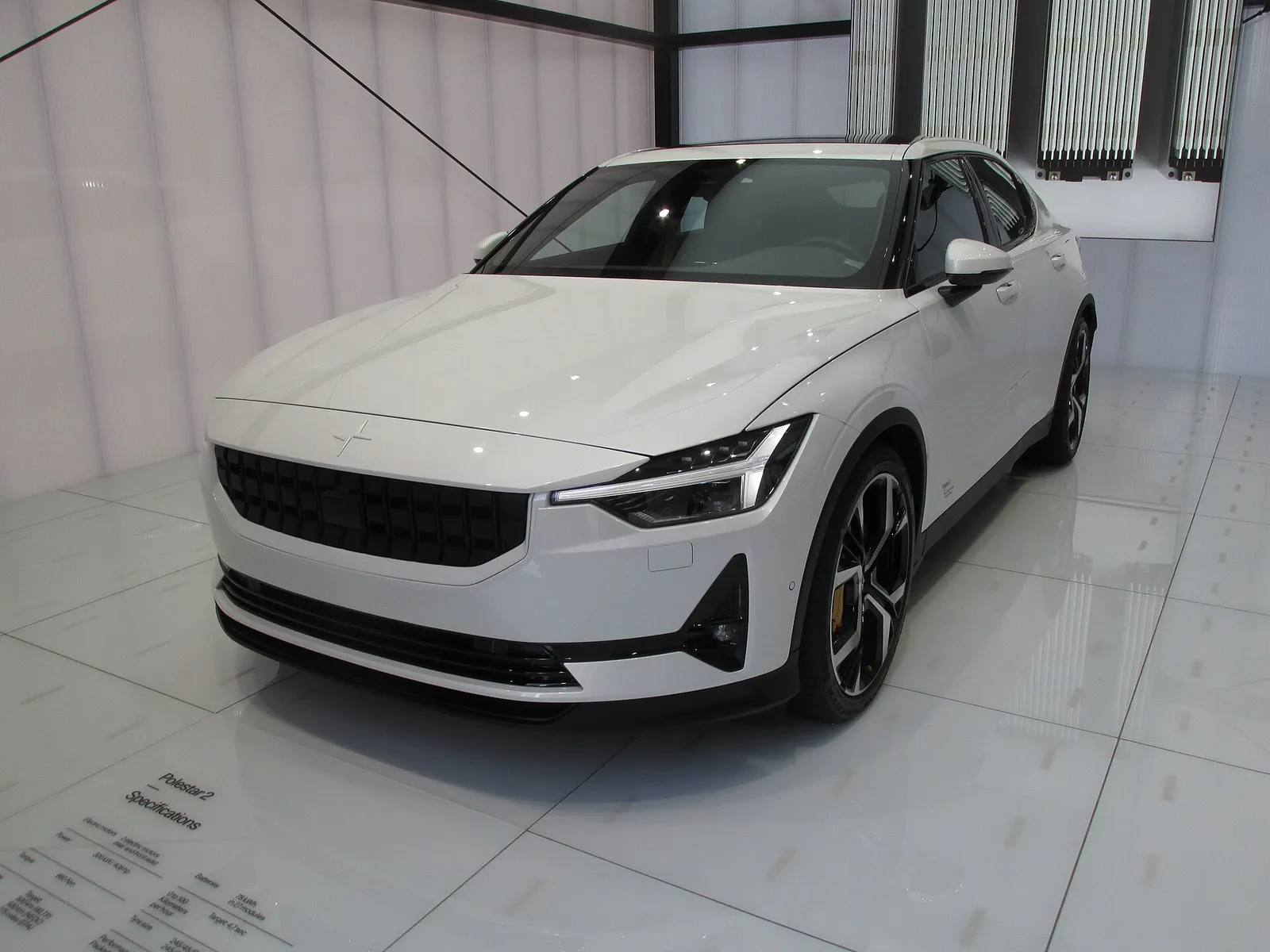 A Polestar electric car