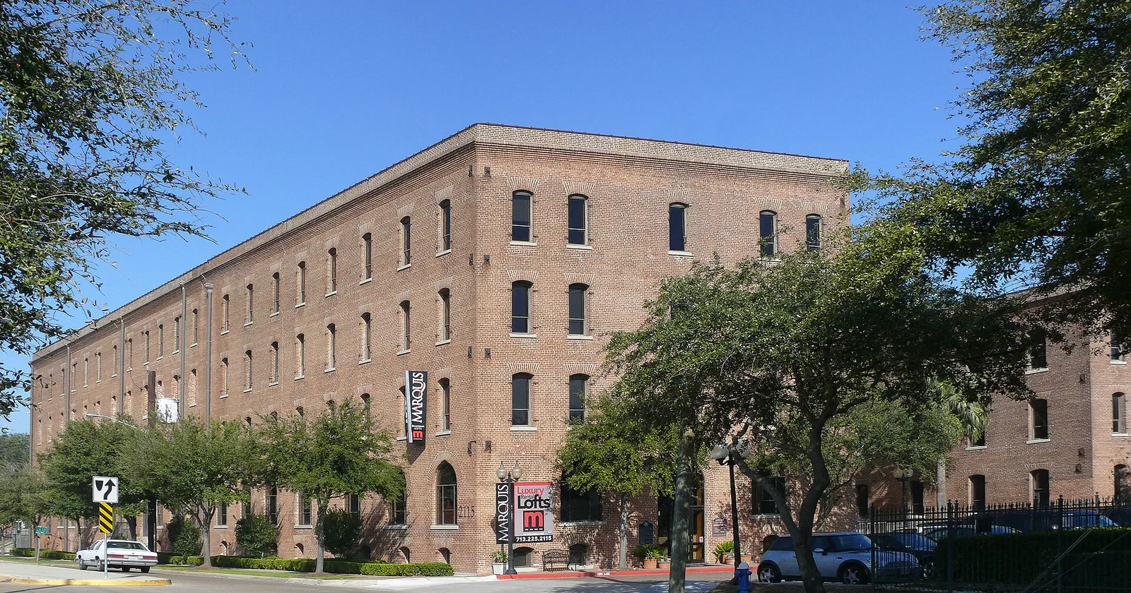 An industrial manufacturing plant seen from outside