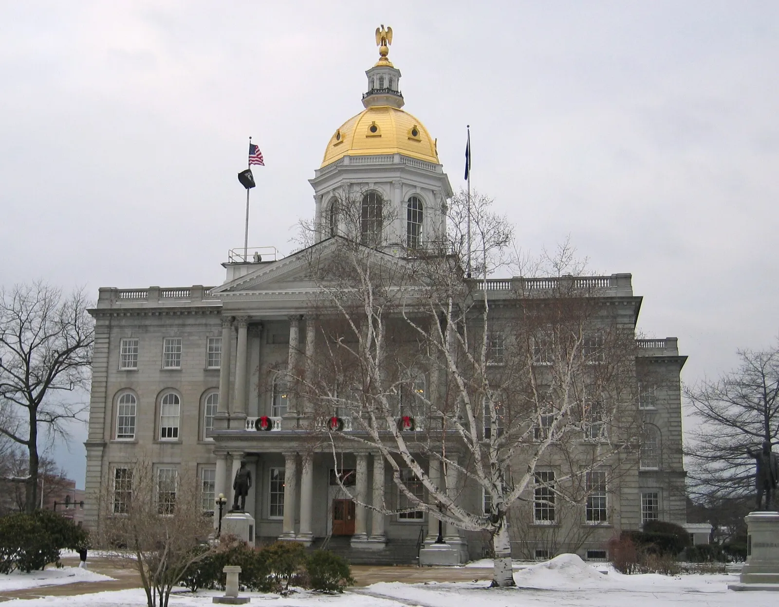 The New Hampshire State House in Concord