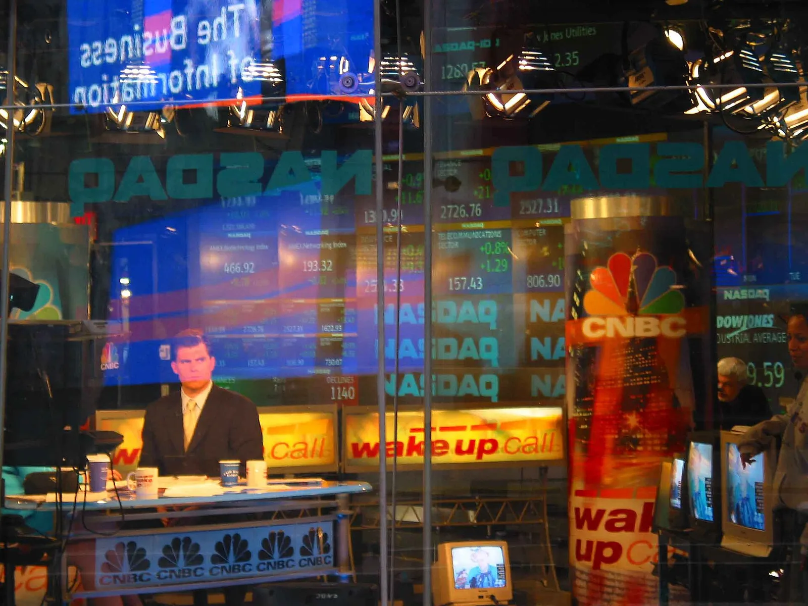 The Nasdaq MarketSite in Times Square, New York
