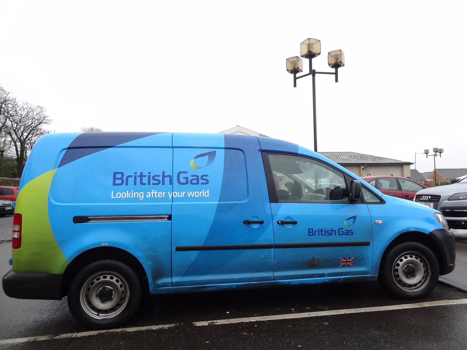 A British Gas service van