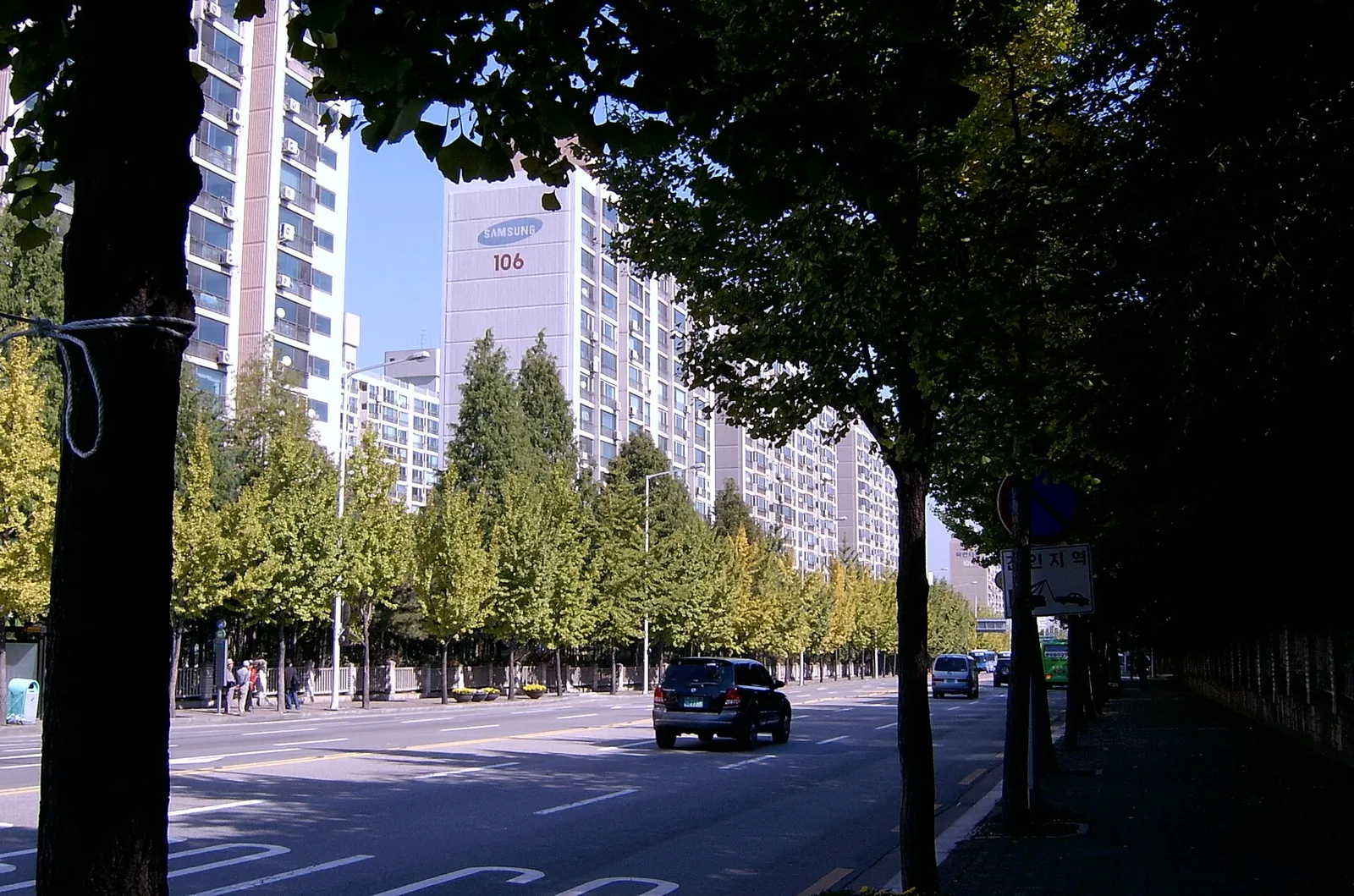 A street in the Gangnam district of Seoul