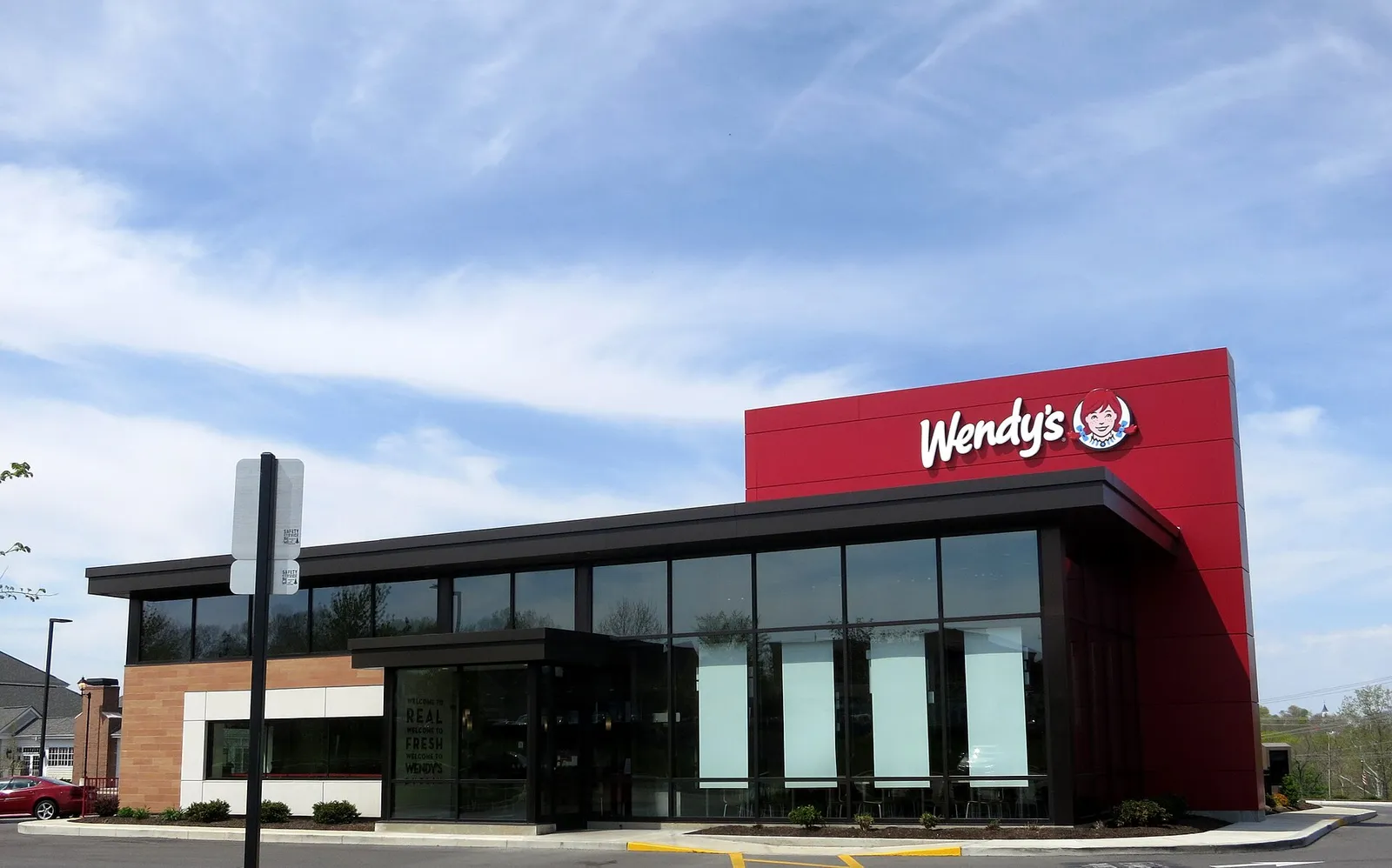 A Wendy's restaurant