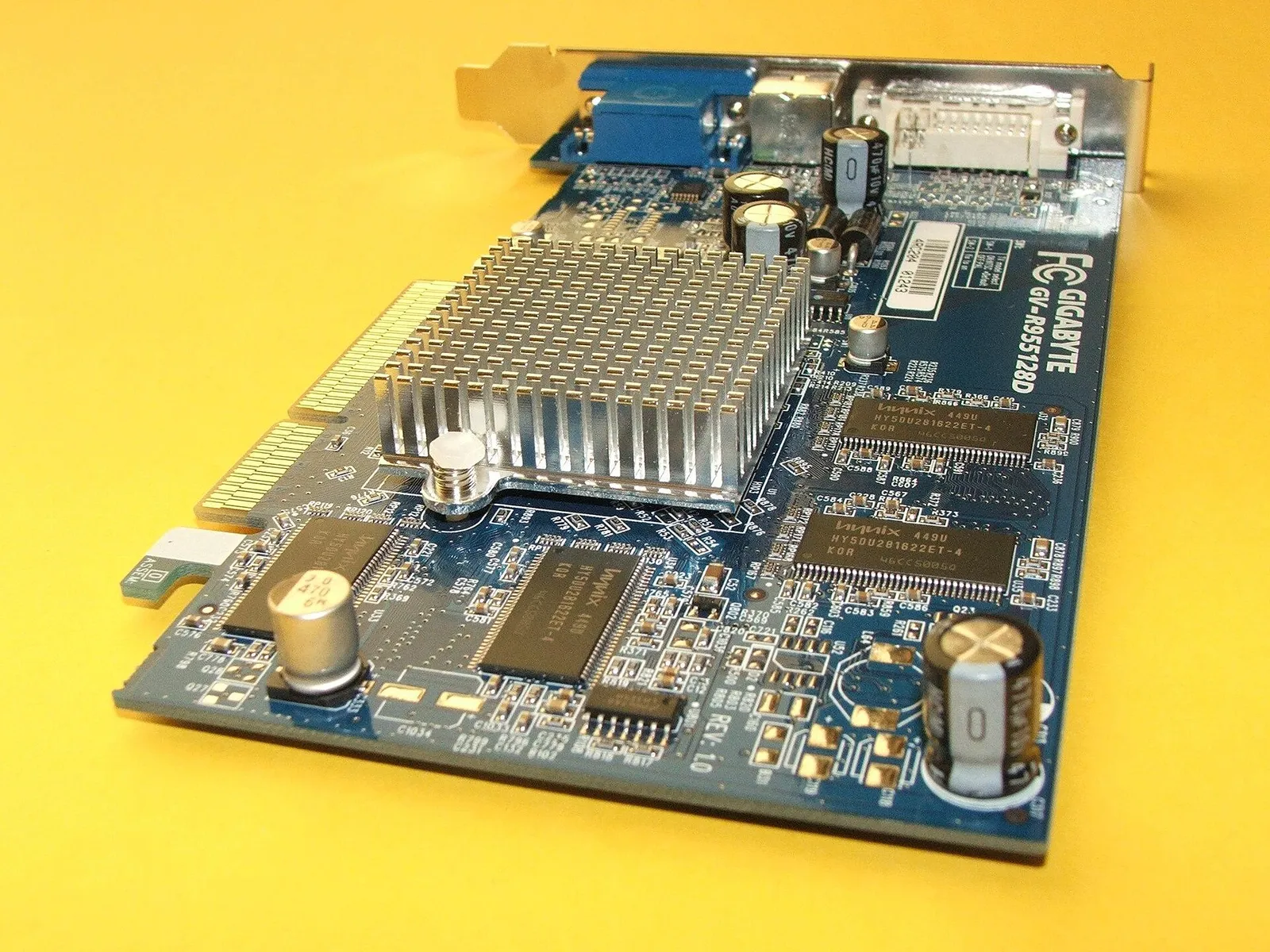 A computer graphics card (GPU)