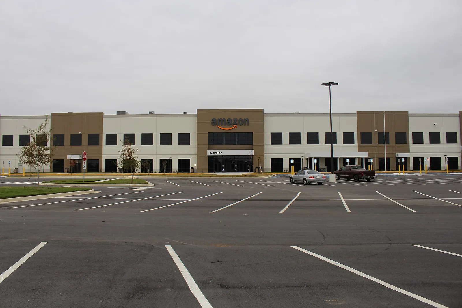 An Amazon fulfillment center, one of the online marketplaces named in the report