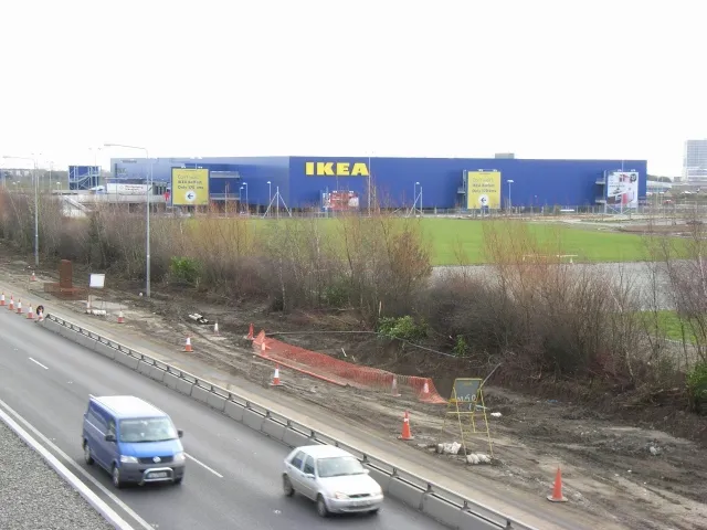 An IKEA store exterior