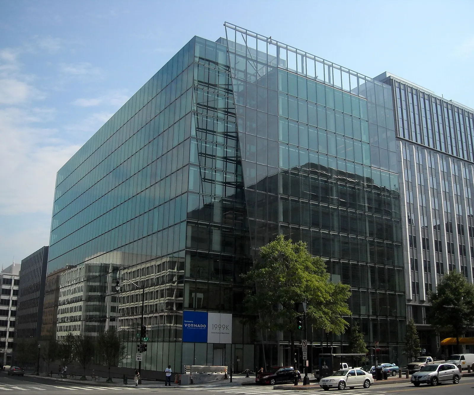 Office buildings on K Street in Washington, DC, a center of the lobbying industry